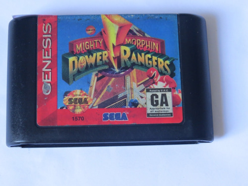 Id 99 Power Ranger Original Sega Mega Drive Genesis