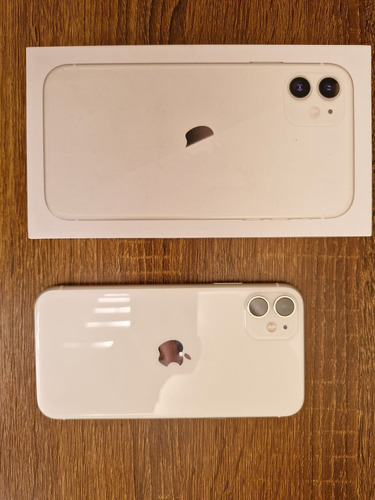 Apple iPhone 11 (64 Gb) - Blanco,con Audífonos Y Reloj