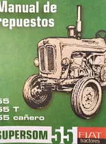 Comprar Manual De Repuestos Tractor Fiat Supersom 55
