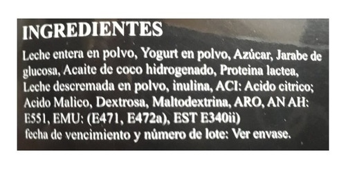 Imagen 2 de 4 de Yogur Griego Natural 1.120kg Cremuccino S/ Tacc Instantáneo