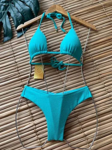 Biquíni Verde Jade Urbanic  Moda Praia Feminina Urbanic Nunca