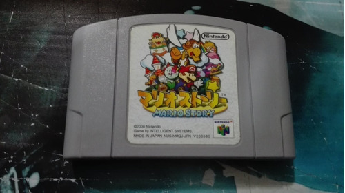 Mario Story Para Nintendo 64 Japones,excelente Titulo,checa