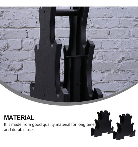 Práctico Soporte Para Mancuernas, 2 Unidades