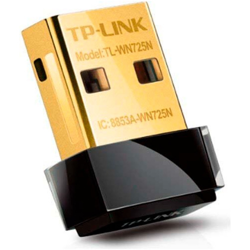 Adaptador Usb Nano Inalámbrico N 150mbps Tp-link Tl-wn725n