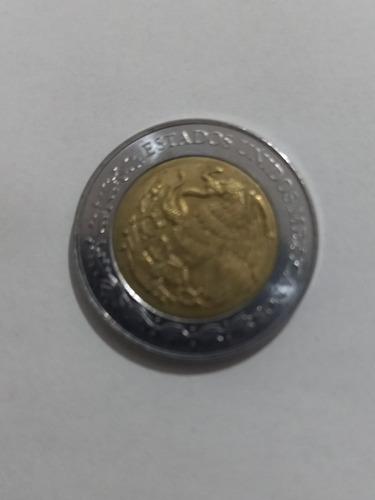 Moneda De 5 La Soldadera Centenario De La Revolucion (Usado)