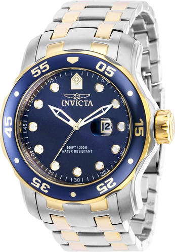 Reloj Para Hombres Invicta Pro Diver 39089 Oro, Acero