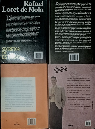 4 Libros Rafael Loret De Mola Los Escándalos Los Cómplices (Usado)