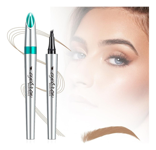 3d Waterproof Microblading Eyebrow Pen 4 Fork Tip 2 Piezas