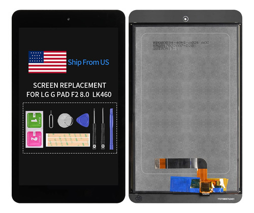 Para LG Pad F2 Lk460 Pantalla Lcd Tactil Pieza Repuesto Lte