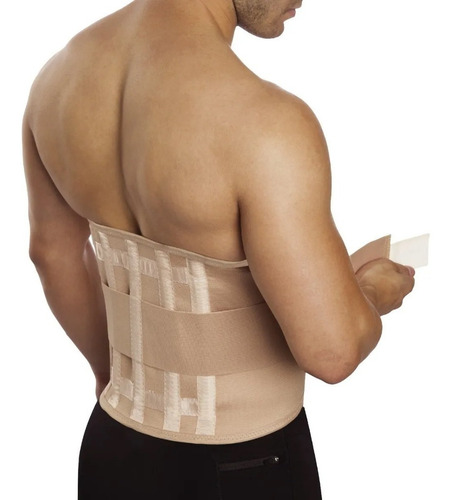 Imagen 4 de 6 de Faja Lumbar Ballenada Ortopedica Sacro Hernia Cintura Dema