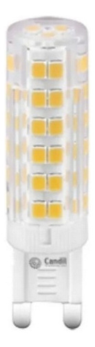 Lampara Foco Bipín Led G9 5w Blanco Cálido - Candil Color de la luz Cálida