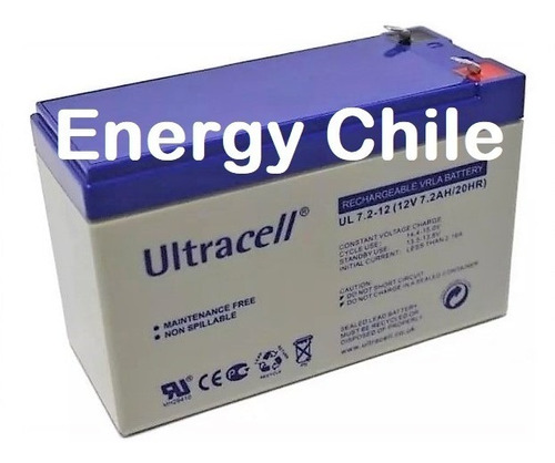 * Batería Recargable 12v 7ah Ultracell * 