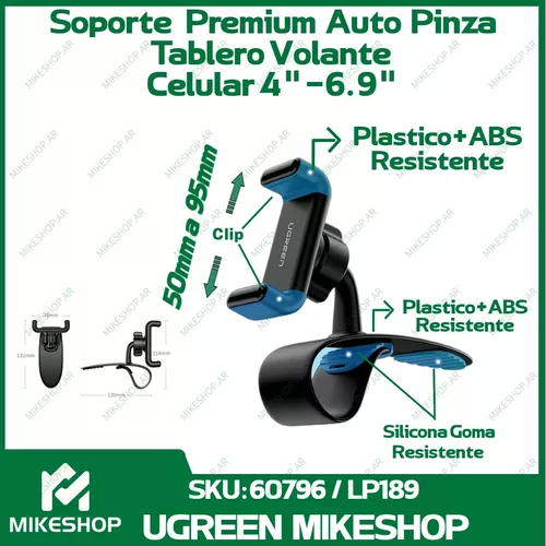 Soporte Celular Auto Pinza Tablero Torpedo Universal Premium