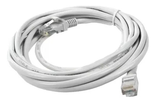 Cable De Red Network Gris C/conectores 1.4 Mts