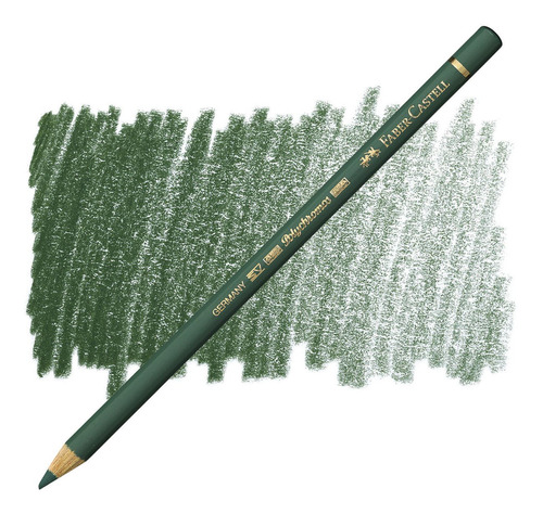 Lápiz Faber-castell Polychromos - 165 Verde Laurel - Mosca