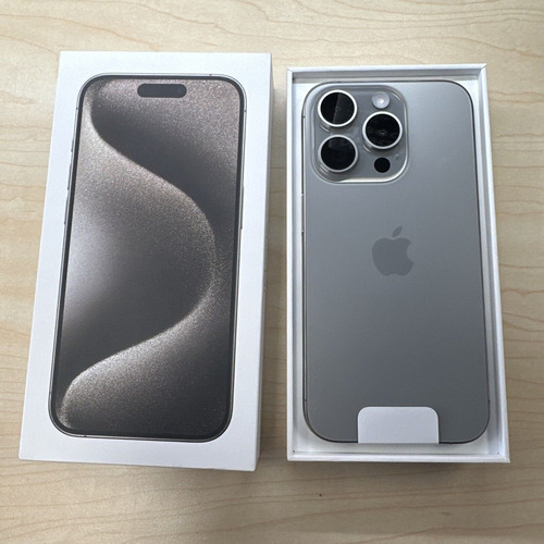 Apple iPhone 15 Pro - 1tb - Natural Titanium (unlocked)