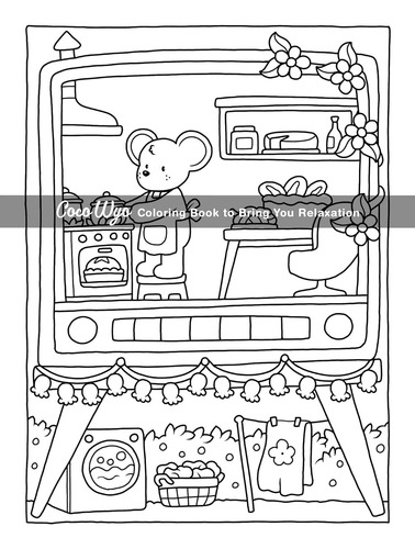 Libro: Cozy Spaces: Libro Para Colorear Para Adultos Y Adole