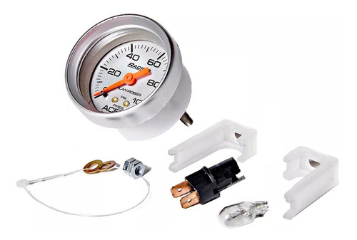 Imagen 2 de 5 de Kit Reloj Presion De Aceite Orlan Rober + Cañeria 1.5m