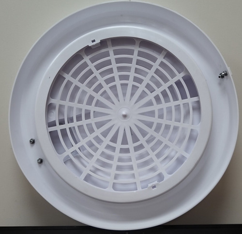 Imagem 2 de 2 de Tampa Aro E Grade Para Exaustor 250mm Itc Gr012