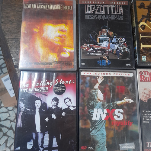Imagem 2 de 5 de Dvd Lote Rock 14 Unidades Originais. /5