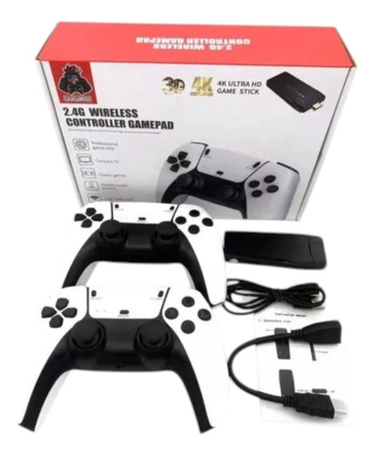 Kit De Accesorios Genérica + Videojuegos Retro 4k