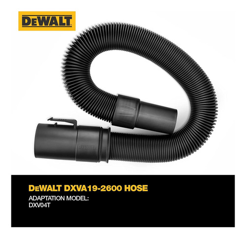 Dewalt Dxva19-2600 Manguera De Vacío Extendida Super Flex Pa