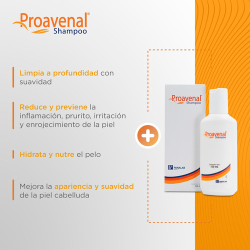 Proavenal Shampoo Cuidado Capilar Para Piel Y Sensible 150ml