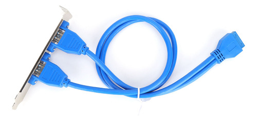 Soporte Usb Para Panel Trasero, Placa Base De 19 Pines A Dob