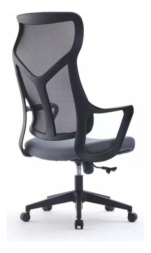 Silla De Oficina Moderna Y De Alta Calidad - Oslo Color Gris Material del tapizado Algodón