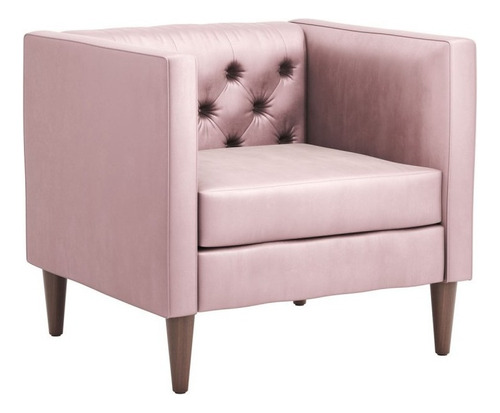 Sillon Grant Rosa Këssa Cdmx Diseño De La Tela Liso