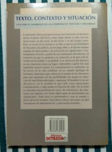 Texto Contexto Y Situación. Manuel Cerezo Arriaga