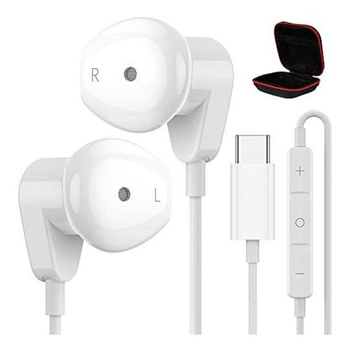 Auriculares Usb C Para  Pro, Auriculares Tipo C Auricul...