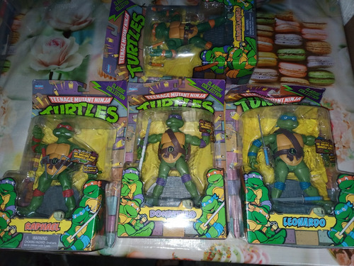 Tortugas Ninja Classic Collection 90s Set De 4 Tmnt Newr (Reacondicionado)