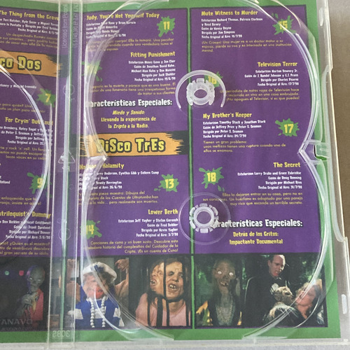 Cuentos De Ultratumba Temp 2 Serie Dvd X3 2007 Region 1 Y 4 (Usado)