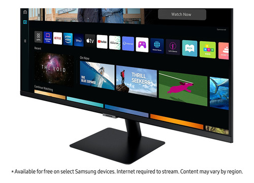 Monitor Smart Fhd De 32 Apps Wifi Bt Color Negro