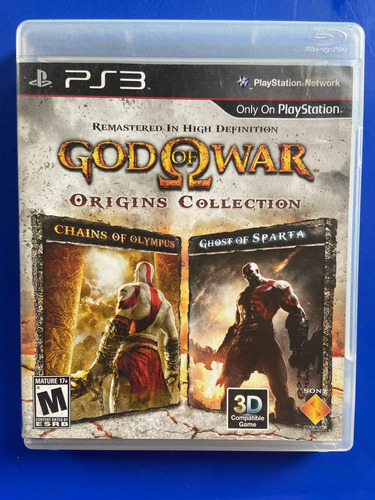 Ps3 Físico God Of War Origins Collection Original