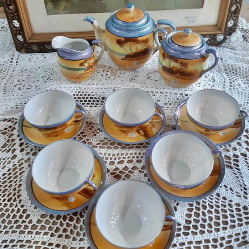 Imagen 8 de 11 de Juego De Té De Porcelana De Japón Cáscara De Huevo
