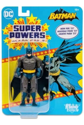 Dc Super Powers Batman Grey Jim Lee Wave 1 Mcfarlane 2022 Ms