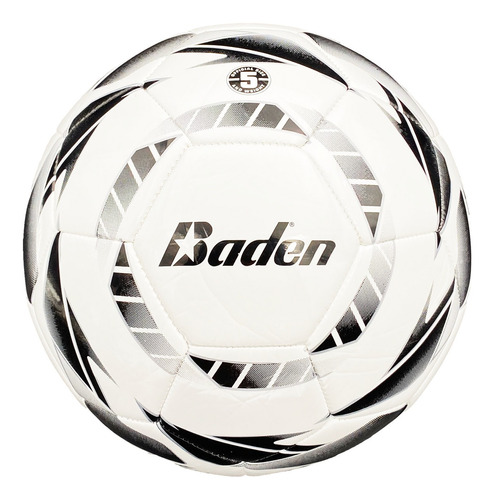 Baden Balon Futbol Campo Serie Z N5 Blanco-negro Ss99