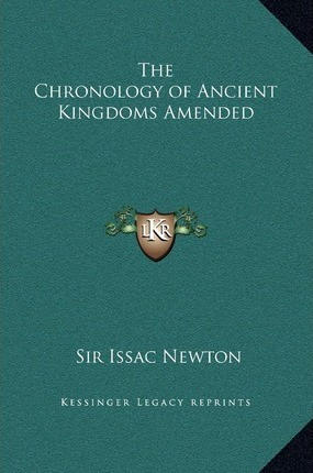 Libro The Chronology Of Ancient Kingdoms Amended - Sir Is...