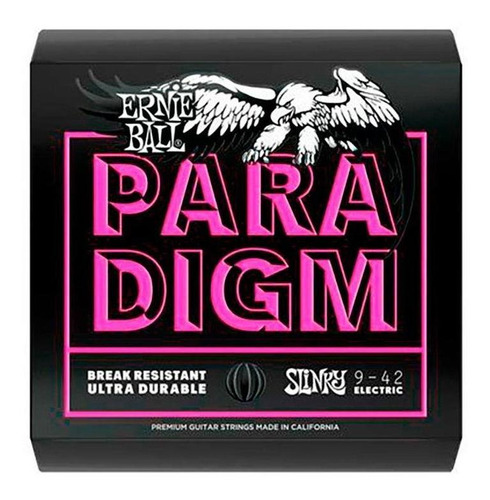 Cuerdas Para Guitarra Eléctrica Ernie Ball Paradigm 9-42