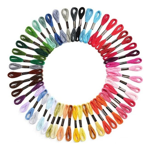 Set 59pzs: 10 Aguja Magica Punch Needle +48hilo Bordado Ruso