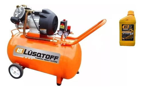 Compresor De Aire Electrico Lüsqtoff 100l 4hp + Aceite 4t