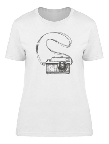 Cámara Vieja Vintage Camiseta De Mujer