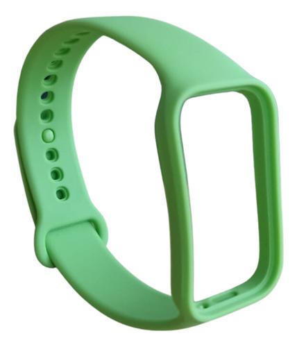 Pulseira Silicone Compativel Para Huami Amazfit Band 7 Cor Verde-limão