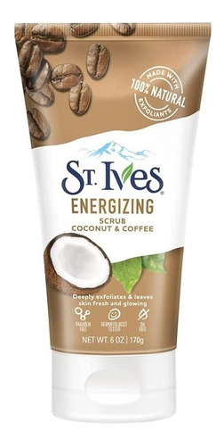 Exfoliante Facial St. Ives Energizante Coconut & Coffee 170g