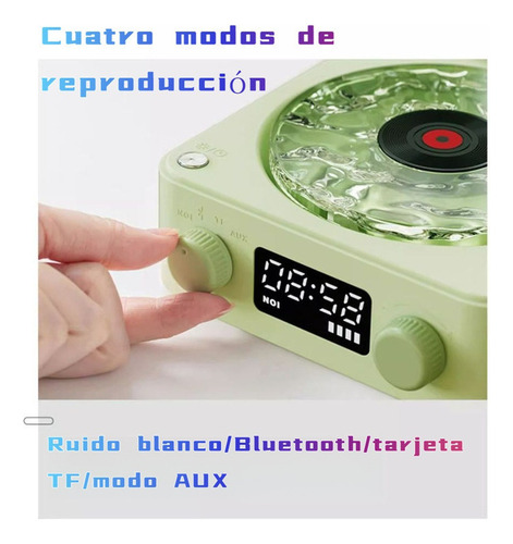 Bluetooth Reproductor De Vinilos Tornamesa Toca Discos Vinil