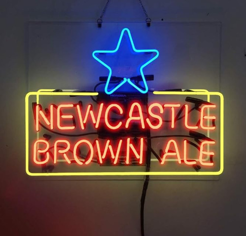 Neón Cerveza Newcastle Brown Ale Para Bar En Casa