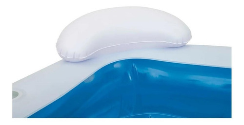 Piscina Inflável Bestway 54153 575L azul e branca caixa