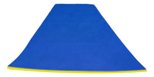 Alfombra Flotante De 110 Cm X 40 Cm X 3,3 Cm, Azul, Amarillo